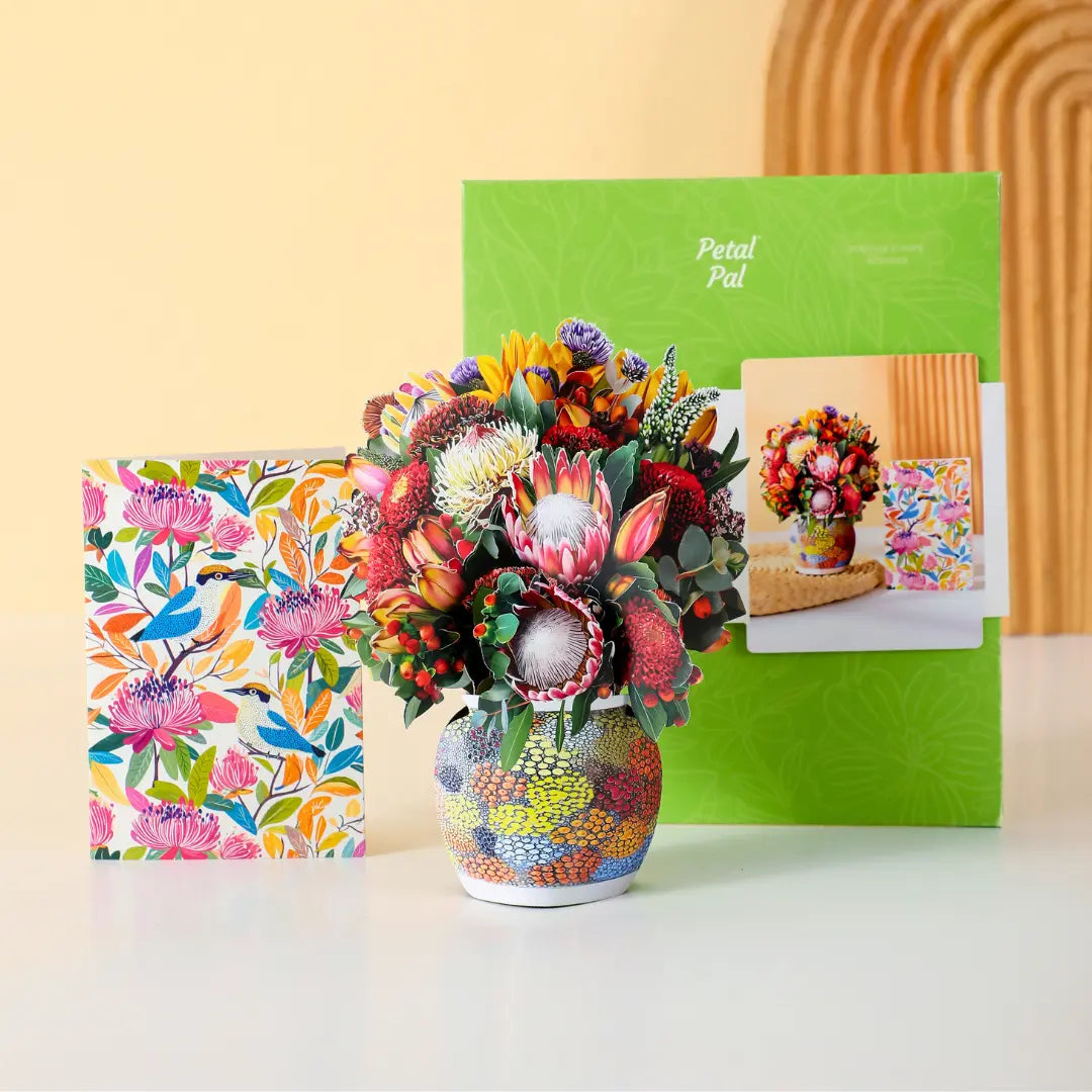 Mini-Illawarra-Essence-small-Australian-native-paper-pop-up-bouquet-—-PetalPal