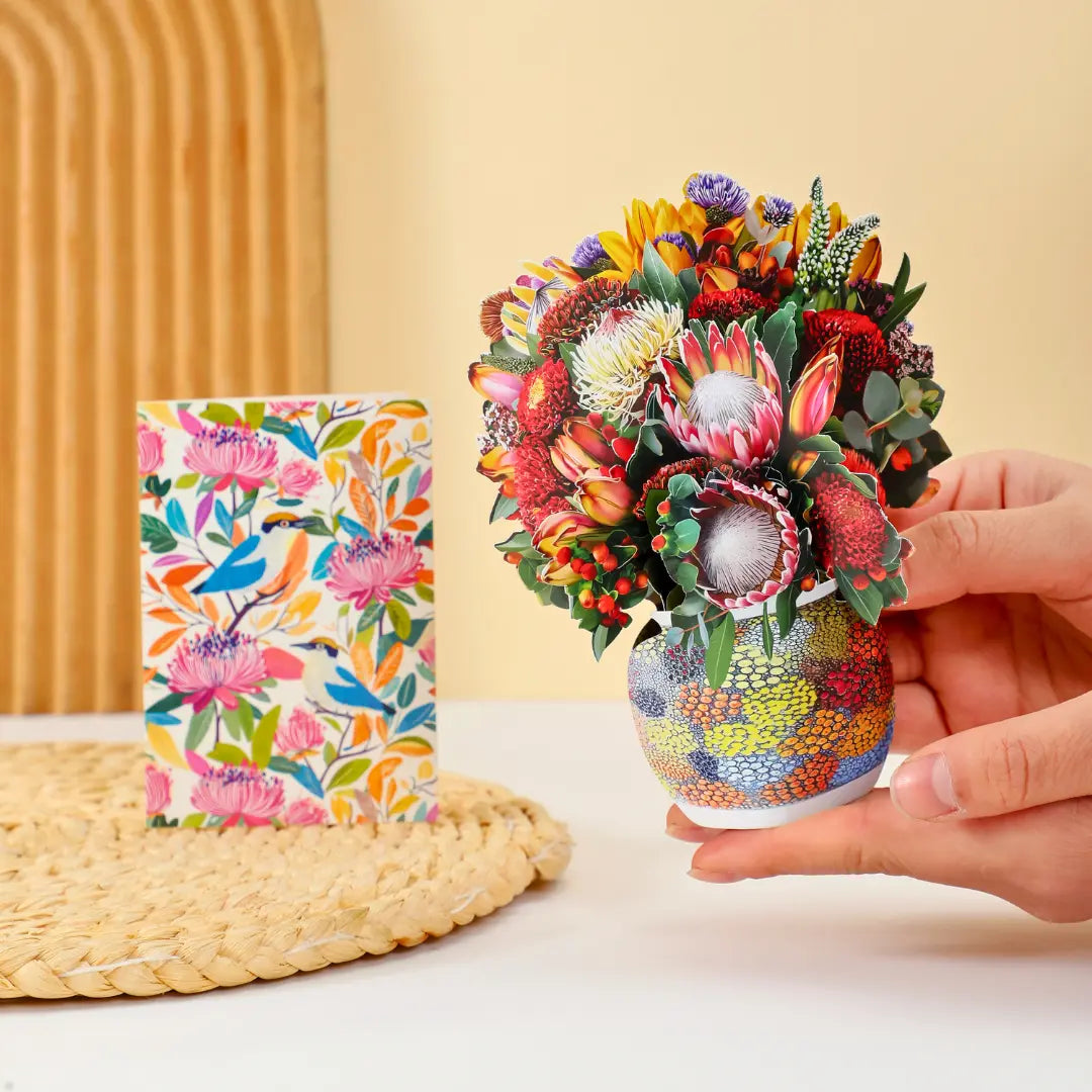 Mini-Illawarra-Essence-small-Australian-native-paper-pop-up-bouquet-—-PetalPal